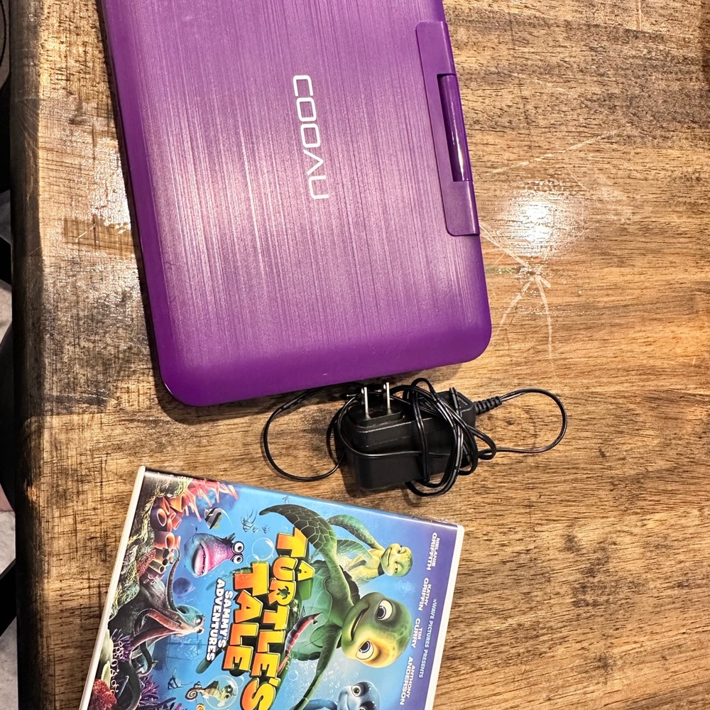 Portable DVD Player - Purple